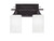 Toltec Lighting - 132-DG-3001 - Two Light Bath Bar - Uptowne - Dark Granite