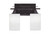 Toltec Lighting - 132-DG-310 - Two Light Bath Bar - Uptowne - Dark Granite