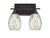 Toltec Lighting - 132-DG-5054 - Two Light Bath Bar - Uptowne - Dark Granite
