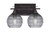 Toltec Lighting - 132-DG-5112 - Two Light Bath Bar - Uptowne - Dark Granite