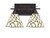 Toltec Lighting - 132-DG-9115 - Two Light Bath Bar - Uptowne - Dark Granite