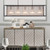 Cadina Five Light Island Pendant (1335-MBBN-LED45C)