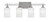 Toltec Lighting - 134-AS-3001 - Four Light Bath Bar - Uptowne - Aged Silver