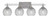 Toltec Lighting - 134-AS-5110 - Four Light Bath Bar - Uptowne - Aged Silver