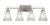 Toltec Lighting - 134-AS-721 - Four Light Bath Bar - Uptowne - Aged Silver