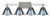 Toltec Lighting - 134-AS-9325 - Four Light Bath Bar - Uptowne - Aged Silver