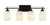 Toltec Lighting - 134-DG-406 - Four Light Bath Bar - Uptowne - Dark Granite