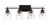 Toltec Lighting - 134-DG-461 - Four Light Bath Bar - Uptowne - Dark Granite