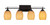 Toltec Lighting - 134-DG-625 - Four Light Bath Bar - Uptowne - Dark Granite