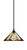 Toltec Lighting - 13-MB-959 - One Light Pendant - Stem/Square - Matte Black