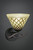 Toltec Lighting - 141-DG-7185 - One Light Wall Sconce - Revo - Dark Granite