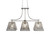 Toltec Lighting - 1463-AS-LED18C - LED Island Bar Pendant - Corbello - Aged Silver