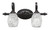 Toltec Lighting - 162-DG-4165 - Two Light Bath Bar - Eleganté - Dark Granite