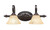 Toltec Lighting - 162-DG-508 - Two Light Bath Bar - Eleganté - Dark Granite
