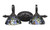 Toltec Lighting - 162-DG-9955 - Two Light Bath Bar - Eleganté - Dark Granite