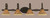 Toltec Lighting - 164-DG-7185 - Four Light Bath Bar - Eleganté - Dark Granite