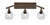 Toltec Lighting - 173-BRZ-4102 - Three Light Bath Bar - Bow - Bronze