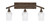 Toltec Lighting - 173-BRZ-4250 - Three Light Bath Bar - Bow - Bronze