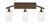 Toltec Lighting - 173-BRZ-531 - Three Light Bath Bar - Bow - Bronze