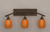 Toltec Lighting - 173-BRZ-625 - Three Light Bath Bar - Bow - Bronze