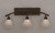 Toltec Lighting - 173-BRZ-751 - Three Light Bath Bar - Bow - Bronze