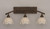 Toltec Lighting - 173-BRZ-755 - Three Light Bath Bar - Bow - Bronze