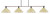 Toltec Lighting - 1744-911 - Four Light Bar - Blacksmith - Painted Wood-look Metal & Dark Granite