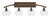 Toltec Lighting - 174-BRZ-202 - Four Light Bath Bar - Bow - Bronze