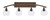 Toltec Lighting - 174-BRZ-4100 - Four Light Bath Bar - Bow - Bronze