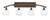 Toltec Lighting - 174-BRZ-4101 - Four Light Bath Bar - Bow - Bronze