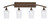Toltec Lighting - 174-BRZ-4250 - Four Light Bath Bar - Bow - Bronze