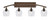 Toltec Lighting - 174-BRZ-4812 - Four Light Bath Bar - Bow - Bronze