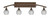 Toltec Lighting - 174-BRZ-5110 - Four Light Bath Bar - Bow - Bronze