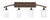 Toltec Lighting - 174-BRZ-531 - Four Light Bath Bar - Bow - Bronze