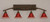 Toltec Lighting - 174-BRZ-756 - Four Light Bath Bar - Bow - Bronze