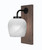 Toltec Lighting - 1771-MBDW-4811 - One Light Wall Sconce - Oxbridge - Matte Black & Painted Distressed Wood-look Metal