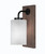 Toltec Lighting - 1771-MBDW-531 - One Light Wall Sconce - Oxbridge - Matte Black & Painted Distressed Wood-look Metal