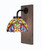 Toltec Lighting - 1771-MBDW-9445 - One Light Wall Sconce - Oxbridge - Matte Black & Painted Distressed Wood-look Metal