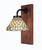 Toltec Lighting - 1771-MBWG-9415 - One Light Wall Sconce - Oxbridge - Matte Black & Painted Wood-look Metal