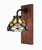 Toltec Lighting - 1771-MBWG-9435 - One Light Wall Sconce - Oxbridge - Matte Black & Painted Wood-look
