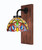 Toltec Lighting - 1771-MBWG-9445 - One Light Wall Sconce - Oxbridge - Matte Black & Painted Wood-look Metal