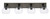Toltec Lighting - 1774-MBDW-202 - Four Light Bath Bar - Oxbridge - Matte Black & Painted Distressed Wood-look Metal