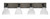 Toltec Lighting - 1774-MBDW-4761 - Four Light Bath Bar - Oxbridge - Matte Black & Painted Distressed Wood-look Metal