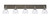 Toltec Lighting - 1775-GPDW-4760 - Five Light Bath Bar - Oxbridge - Graphite & Painted Distressed Wood-look Metal