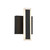 George Kovacs - P1413-66A-L - LED Wall Sconce - Edge - Coal Black