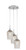 Toltec Lighting - 1816-BN-4253 - Three Light Pendalier - Array - Brushed Nickel