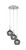 Toltec Lighting - 1816-BN-4622 - Three Light Pendalier - Array - Brushed Nickel