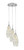 Toltec Lighting - 1816-BN-5064 - Three Light Pendalier - Array - Brushed Nickel