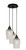 Toltec Lighting - 1816-MB-4253 - Three Light Pendalier - Array - Matte Black