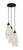 Toltec Lighting - 1816-MB-5064 - Three Light Pendalier - Array - Matte Black
